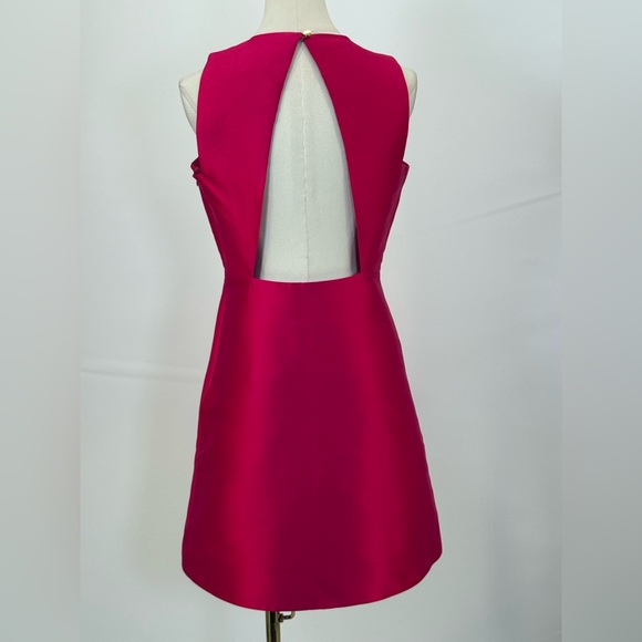 Kate Spade NY Hot Pink Peekaboo Back Sheath/A-Line Dress Size 6 - Picture 4 of 11